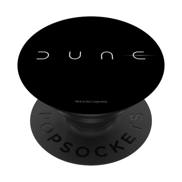 Dune (2021) – Logo weiß PopSockets mit austauschbarem PopGrip Standard