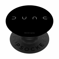 Dune (2021) – Logo weiß PopSockets mit austauschbarem PopGrip Standard Angebot bei HelloDeals
