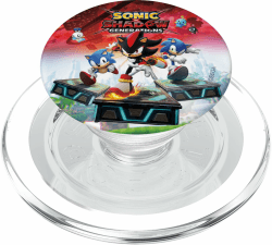 Sonic the Hedgehog, Sonic X Shadow Generations - Key Art PopSockets PopGrip für MagSafe Magnetisch PopGrip Angebot bei HelloDeals