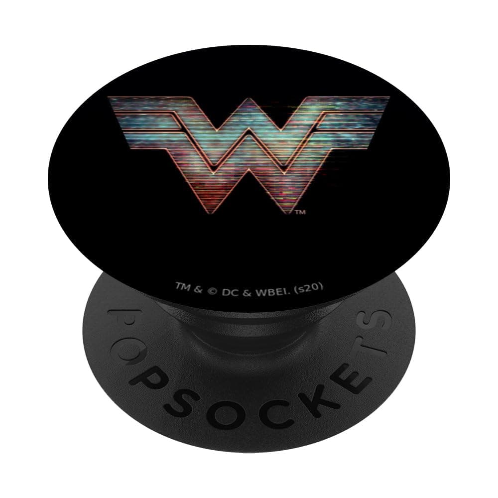 Wonder Woman 1984 Static Logo PopSockets mit austauschbarem PopGrip Standard