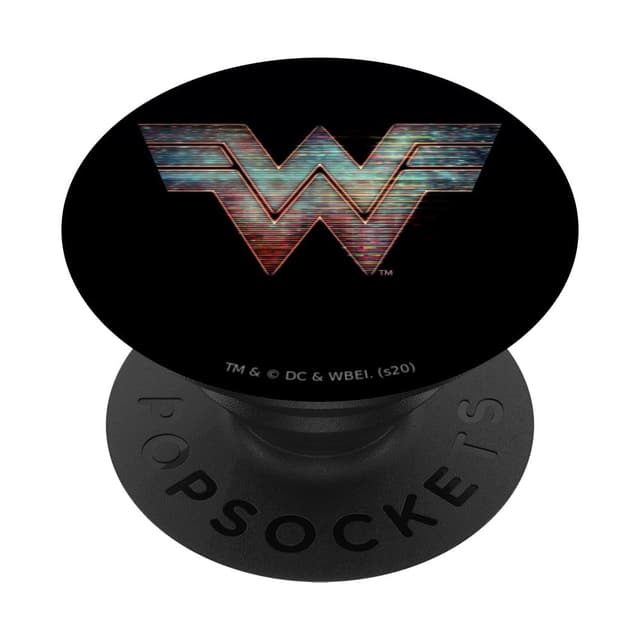 Wonder Woman 1984 Static Logo PopSockets mit austauschbarem PopGrip Standard