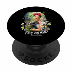 Ich bin meine eigene Muse - Frida Kahlo PopSockets Klebender PopGrip Adhesive PopGrip Angebot bei HelloDeals
