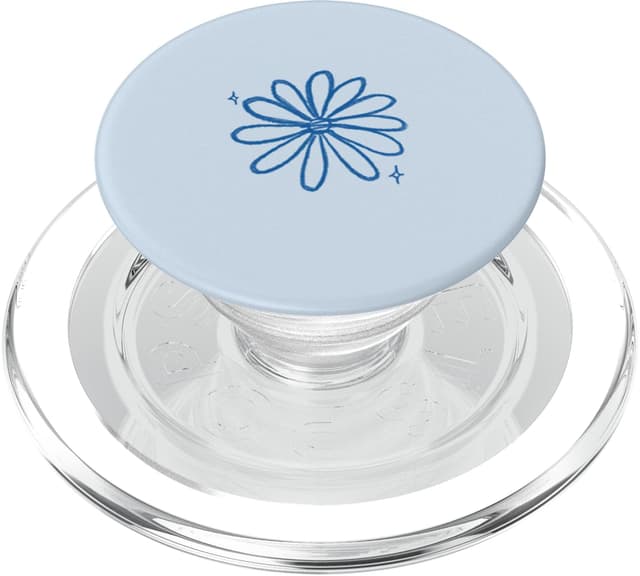 The Summer I Turned Pretty – Blaues Gänseblümchenmuster PopSockets PopGrip für MagSafe Magnetisch PopGrip