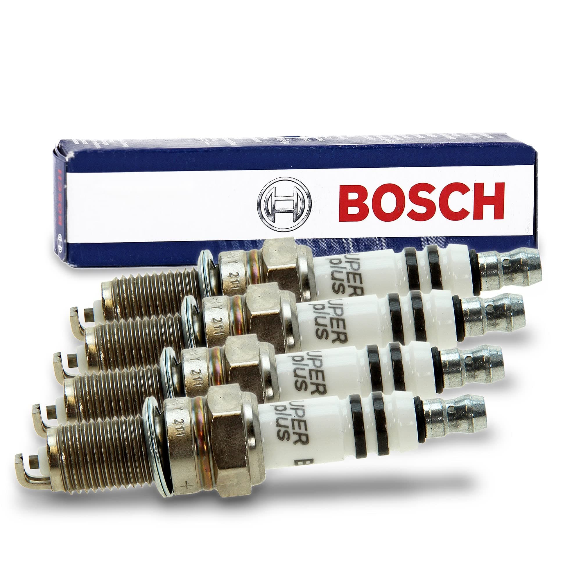 4x Original BOSCH Zündkerze Zündkerzen YR7DC+