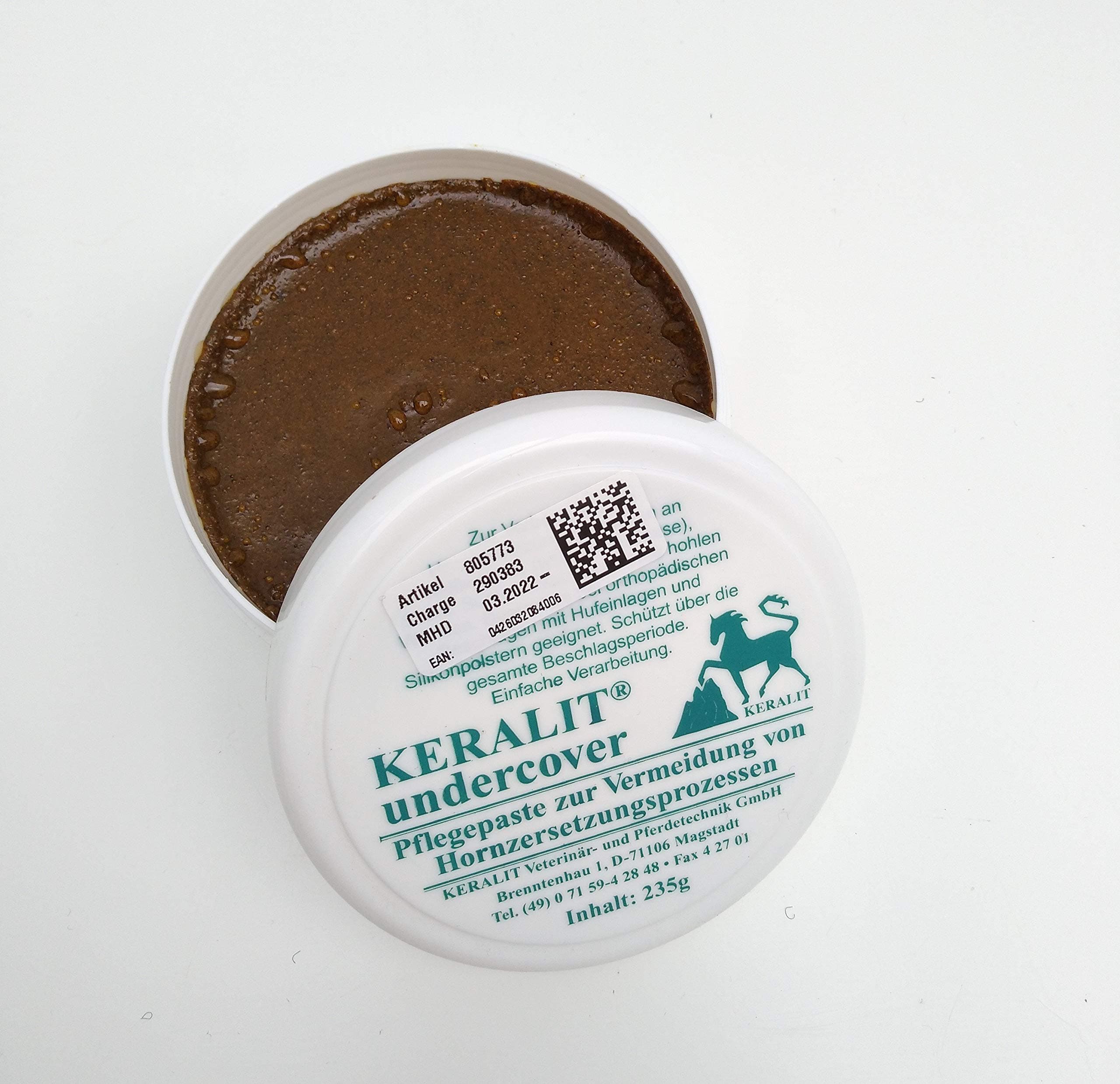 KERALIT undercover - 235 ml • Pflegepaste zur Vermeidung von Hornzersetzungsprozessen