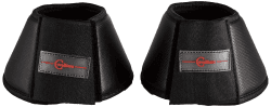 Covalliero, 2 x Hufglocken Protecto, schwarz, Full, Synthesekautschuk, Pferd, stoß absorbierend, doppelt gesicherter Klettverschluss Warmblut Angebot bei HelloDeals