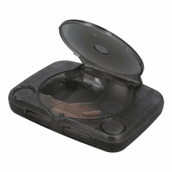 Denash Ersatz-Konsolenschale für, Durchscheinende Retro-Spielekonsolen-Gehäuseabdeckung für SCPH 001, SCPH 101, SCPH 102, SCPH 103, Alle Versionen (Transparentes Schwarz) Angebot bei HelloDeals