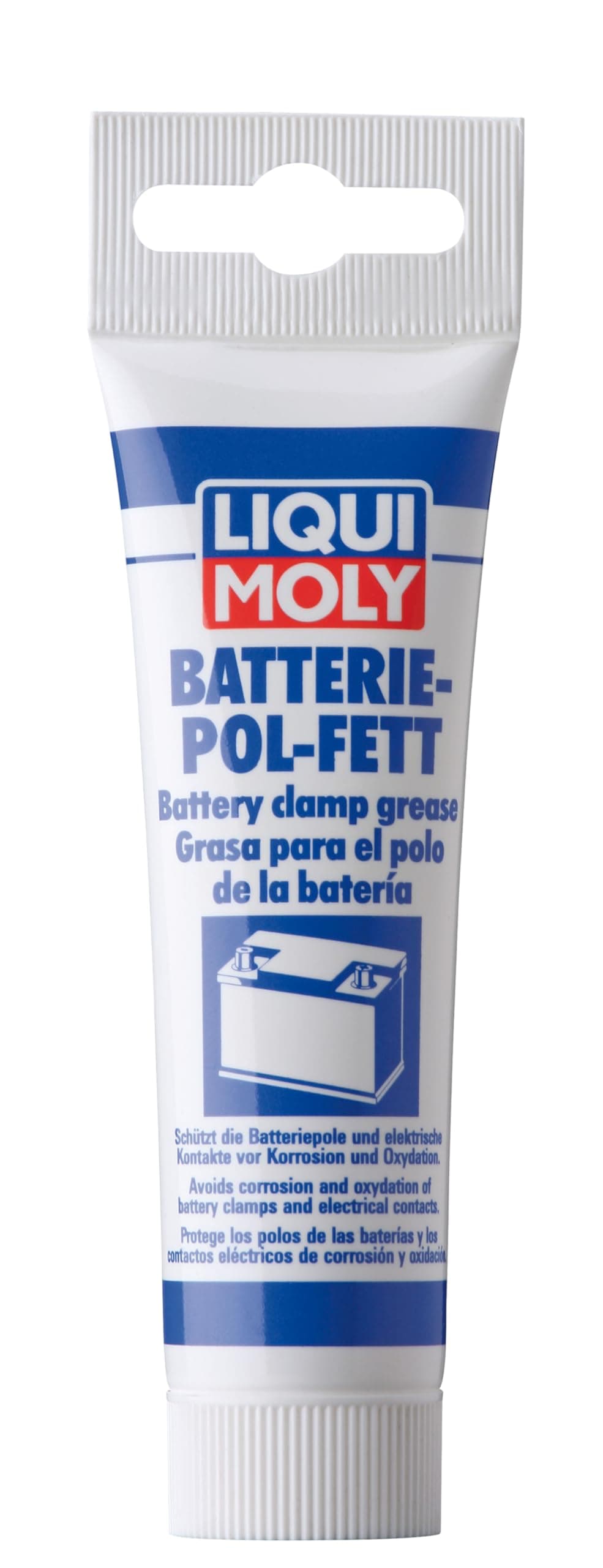 LIQUI MOLY Batterie-Pol-Fett | 50 g | Calcium Fett | Schmierfett | Art.-Nr.: 3140 50 gr.