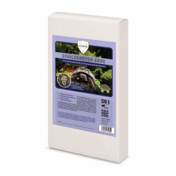 Linsor Schildkröten-Erde Natürliches Schildkrötensubstrat ohne Dünger | Perfekt für Landschildkröten & Reptilien | Feinkrümelig, grabfähig & nachhaltig | 50 Liter