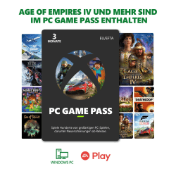 Xbox Game Pass for PC | 3 Month | Mitgliedschaft beinhaltet Age of Empires IV | Windows 10 - Download Code Angebot bei HelloDeals