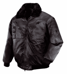 teXXor Piloten Oslo Arbeitsjacke mit abnehmbaren Ärmeln, XL, schwarz, 4176 XL Schwarz