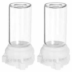 Garneck Mini Ameisentränke Und Futterspender Set – 2 Stück 10 Ml Transparente Kunststoff Ameisenfarm Zubehör Für Optimale Wasser- Und Nahrungsversorgung in Ihrem Ameisennest