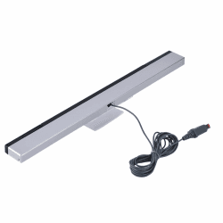 Infrarot-Sensorleiste mit Wii-Kabel, Anschluss für Bis zu 4 Spieler, Plug-and-Play-Installation