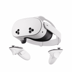 Meta Quest 3S 128 GB – Mixed Reality – Unglaubliches Gerät. Fantastischer Preis. – All-in-One-Headset – Inklusive 3-monatigem Meta Horizon+ Probeabo 128 GB nur Headset