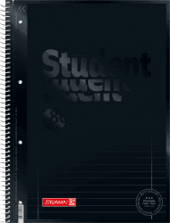 BRUNNEN Collegeblock Premium Student Colour Code | A4, Lineatur 27, 80 Blatt, onyx Colour Code onyx A4 Angebot bei HelloDeals