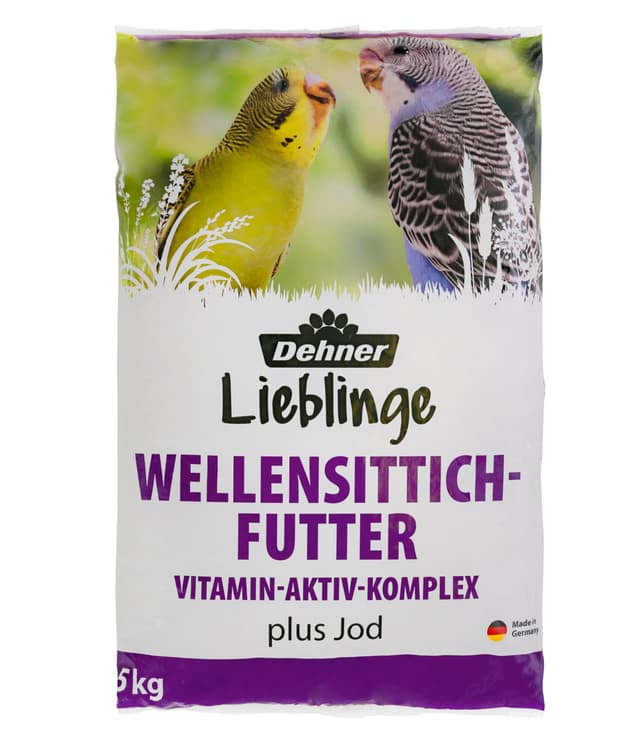 Dehner Lieblinge Wellensittichfutter, 5 kg Geschmacklos