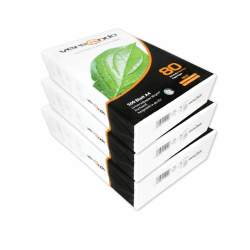 versando 1.500 Blatt Druckerpapier A4 hochweiß CIE161 Premium Kopierpapier (3x 500 Blatt HighWhite 80) strahlende Farben, klare Schrift, PEFC zertifiziert (b) 1500 Blatt Standardverpackung Angebot bei HelloDeals