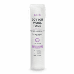 by Amazon Wattepads, doppelte Textur, 100% Baumwolle, 120 Pads 120 Stück Angebot bei HelloDeals