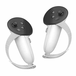 Maecker vr Anti-Rutsch Controller Gurte mit Verstellbaren Knöchelriemen für Quest 3S für Quest 3 Controller Griffabdeckung für Quest 3S/3 Zubehör