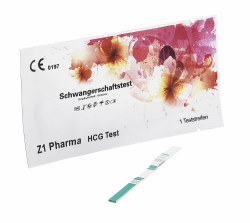 20x Z1 Pharma® Schwangerschaftstest 4. Generation - Frühtest Empfindlichkeit 10 miu/ml 20 stück (1er Pack) Angebot bei HelloDeals