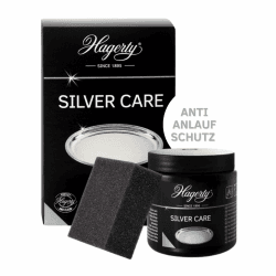 Hagerty Silver Care Silber Paste 185 g I Effiziente Polierpaste zur Reinigung & Pflege von Silber & versilbertem Metall I Silberputzmittel für angelaufene Silberwaren Teller Tabletts I inkl Schwamm 185 g (1er Pack) Angebot bei HelloDeals