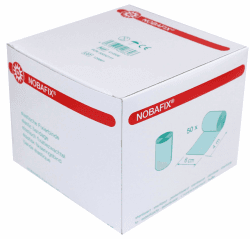 Nobafix Mullbinden 50 Stück Fixierbinden von Nobamed (6 cm x 4 m) 50 Stück (1er Pack)