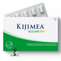 Kijimea® Reizdarm PRO | Klinisch belegte Wirksamkeit bei allen Reizdarmbeschwerden wie Durchfall, Bauchschmerzen, Blähungen & Verstopfung | Reizdarm Kapseln mit Bifido Bakterienkulturen | 14 Kapseln 1 stück (14er Pack) Angebot bei HelloDeals