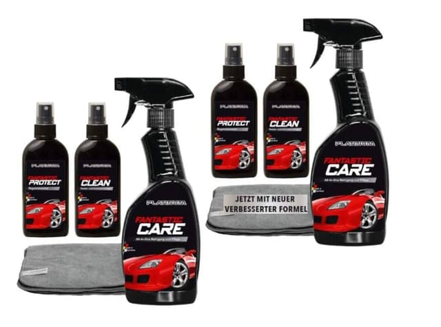 Platinum Fantastic Results - Autopflege-Set inkl. Microfasertuch - Doppelpack | Das Original aus dem TV von MediaShop