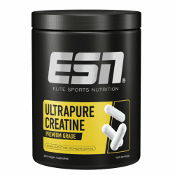 ESN Ultrapure Creatine Monohydrate, 300 Kapseln, 100 Portionen, Kreatin Kapseln, mikrofein & perfekt löslich, vegan - made in Germany 300 Stück (1er Pack) Angebot bei HelloDeals