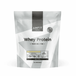 Amfit Nutrition Whey Protein Powder 1kg Vanilla Vanille 1 kg (1er Pack) Angebot bei HelloDeals