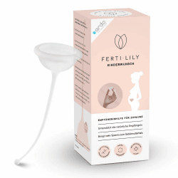 Ardo FERTI-LILY Kinderwunsch Empfängnishilfe, Schwangerschafts Hilfsmittel - natürlich sanft hormonfrei - Anwendung für zuhause, 100% medizinisches Silikon, Babyplanung & Schwanger werden 1 Stück
