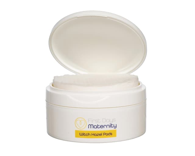 First Days Maternity - Wochenbett Zubehör Hamamelis Pads - Witch Hazel Postpartum Pads für Damm Unwohlsein - Dick, Saugfähig, Sanft zur Haut - Postpartum Essentials - Made in UK - 40 Postnatale Binden 40 Count (Pack of 1)