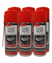 SDV Chemie Motorstarter Starthilfespray 6X 450ml Motorstartspray Starterspray Starthilfe Angebot bei HelloDeals