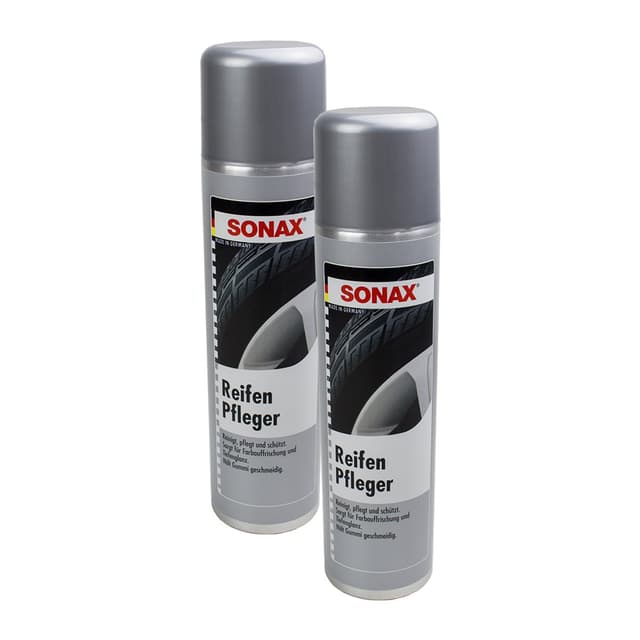 SONAX 2X 04353000 ReifenPfleger Reifen Reinigung Schaum Pflege 400ml