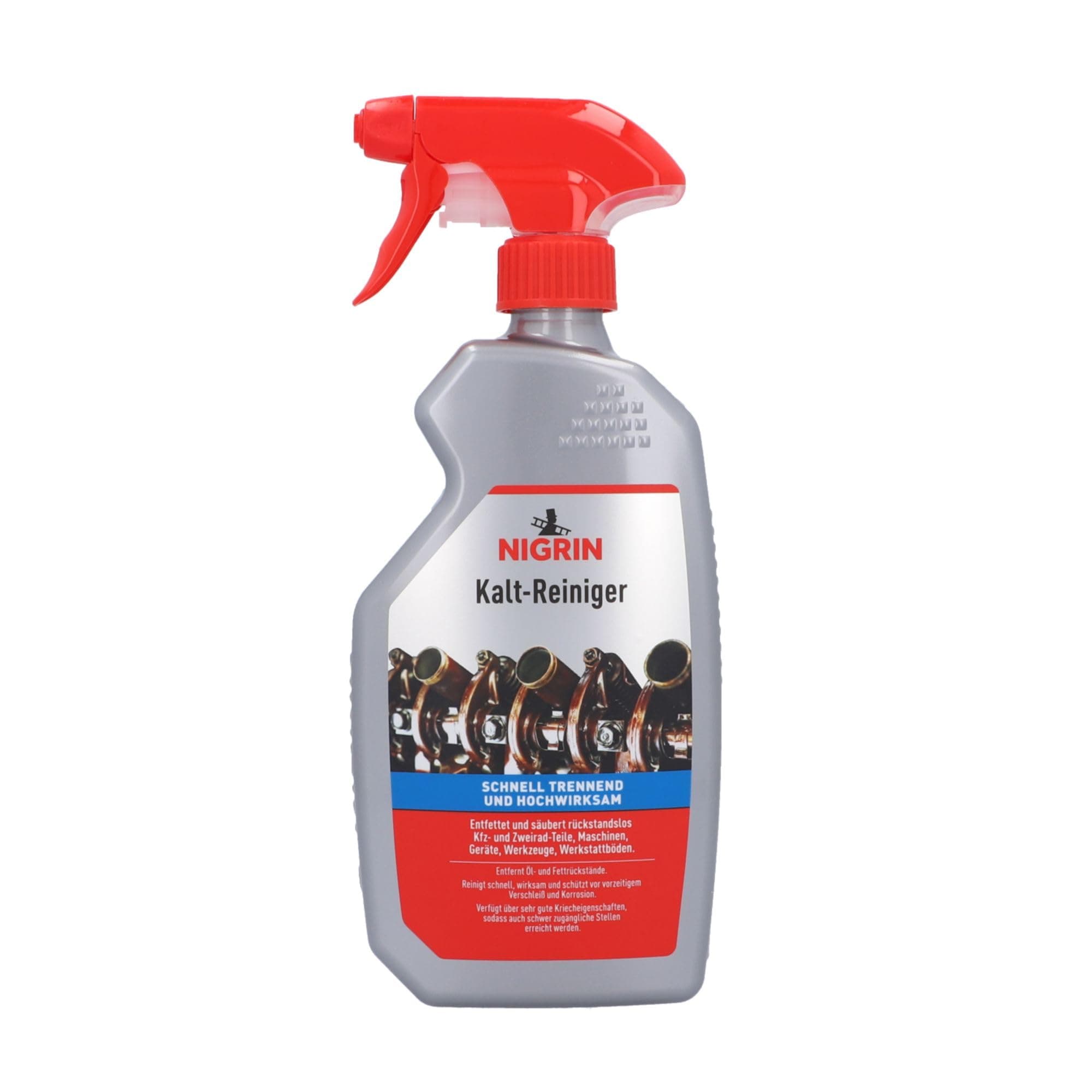 NIGRIN Kaltreiniger, Pumpzerstäuber, schnell trennend und hochwirksam, 500 ml 500 500 ml (1er Pack) Angebot bei HelloDeals
