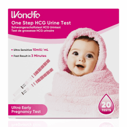 Wondfo Schwangerschaftstest Frühschwangerschaftstest Frühtest Schwangerschaft Ultra empfindlicher 20er Pack Pregnancy Test Angebot bei HelloDeals