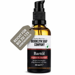 Bartöl (50ml) · BROOKLYN SOAP COMPANY · Beard Oil für Herren· Tägliche Bartpflege für einen weicherer Bart & weniger Jucken ✓ Angebot bei HelloDeals