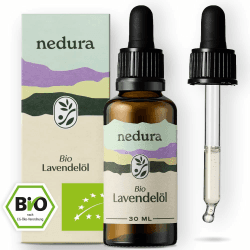 nedura® BIO Lavendelöl [100% NATURREIN] - Echter Lavendel aus Griechenland - Lavandula Angustifolia - Ätherisches Öl für Aromatherapie, Diffusoren, Duftlampen - 30 ml Lavendel 30 ml (1er Pack) Angebot bei HelloDeals