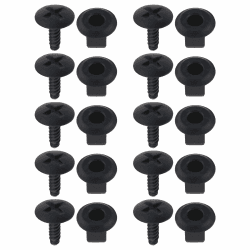 30 Sets Auto Scheinwerfer Batterieabdeckungs Zierschrauben Set 7H0915450 für T5 Kunststoff Halteklammern für Landetafel/Scheinwerfer/Batterie/Motorabdeckung Angebot bei HelloDeals