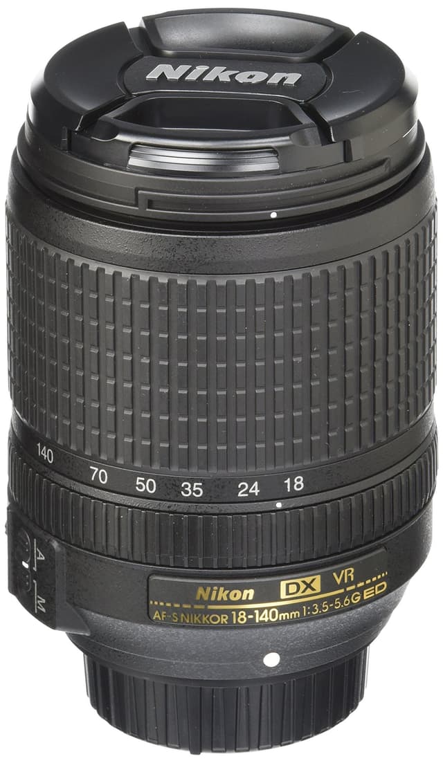 Nikon AF-S DX 18-140mm f/3.5-5.6G ED VR Lens (Generalüberholt)