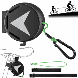 COTOP 2m Fahrrad Abschleppseil für Kinder, 120kg Tragkraft Zugsystem für Kinder & Erwachsene, mit stoßdämpfender Sicherheitsfeder, Universell für alle Lenker inkl. E-Bike und MTB Angebot bei HelloDeals