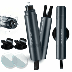 KENPOJO 2 in 1 Gurtschneider Notfallhammer, 2 Stücke Sicherheitshammer mit Gurtschneider，Nothammer mit Testglas zum Üben, Notfallhammer Auto mit Gurtschneider für Auto und Busse, Emergency Cartool Angebot bei HelloDeals