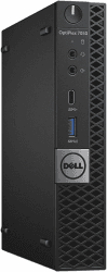 Dell Mini PC Optiplex 7050 Desktop-Computer Windows 11 Pro + Office | Core i5 6500t | RAM 16 GB | SSD M.2 256 NVME + HDD 500 GB | WiFi BTH Mini-Computer (nur PC) (Generalüberholt) Minimalistisch