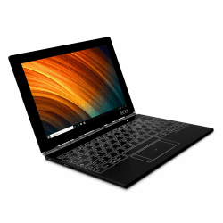 Lenovo 2-in-1 Laptop - Yoga Book YB1-X91F | 10,1 Zoll Full HD Touchscreen Display | Intel QuadCore Prozessor | Windows Tab【 64 GB Speicher 】 microHDMI, Kamera, WLAN, Bluetooth, GPS (Generalüberholt) Angebot bei HelloDeals