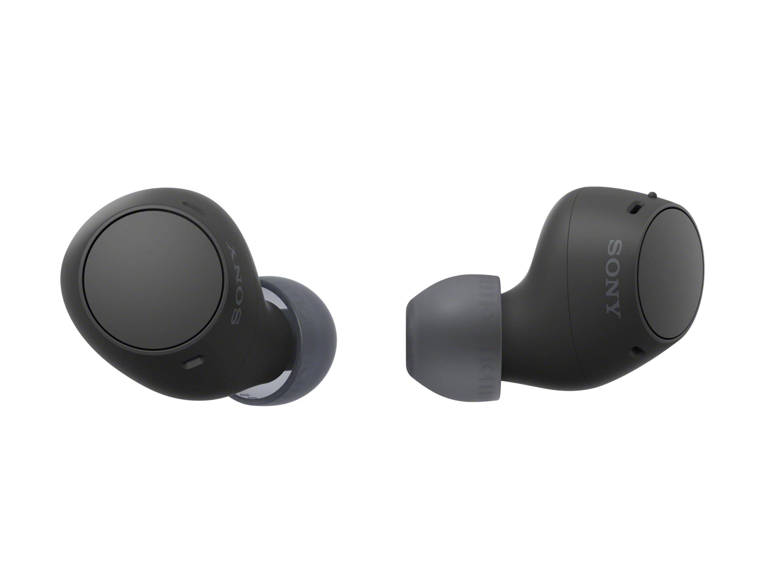 Sony WF-C510 Truly Wireless Earbuds - Kleine, leichte, Bluetooth In Ear Kopfhörer mit Multipoint-Verbindung, Umgebungs-Sound, IPX4 Bewertung, Schnellladung, iOS & Android - Schwarz (Renewed) schwarz / weiß