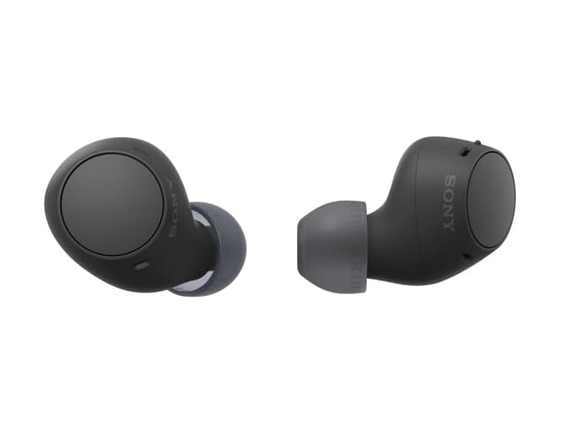Sony WF-C510 Truly Wireless Earbuds - Kleine, leichte, Bluetooth In Ear Kopfhörer mit Multipoint-Verbindung, Umgebungs-Sound, IPX4 Bewertung, Schnellladung, iOS & Android - Schwarz (Renewed) schwarz / weiß