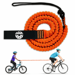 Meta Bike TowKid Fahrrad Abschleppseil für Kinder, 2.5M Abschleppsystem Zugseil, Traktionsseil Zugsystem Kinder & Erwachsene, Kinderfahrrad Mountainbike E-Bike Woom MTB