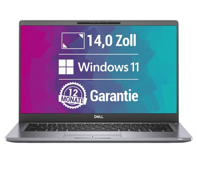 Dell Latitude 7400 14 Zoll Full HD Laptop Intel Core i5-8365U@ bis zu 4,1 GHz 16 GB 512 GB SSD mit Windows 11 Pro & GRATIS Antiviren-Software HDMI inkl. 12 Monate Garantie (Generalüberholt)