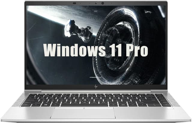 HP EliteBook 845 G8 Business-Laptop, 14-Zoll-FHD-Display (1920 x 1080), AMD Ryzen 5 Pro 5650U, 16 GB RAM, 256 GB SSD, QWERTY-Tastatur, Windows 11 Pro (Generalüberholt)