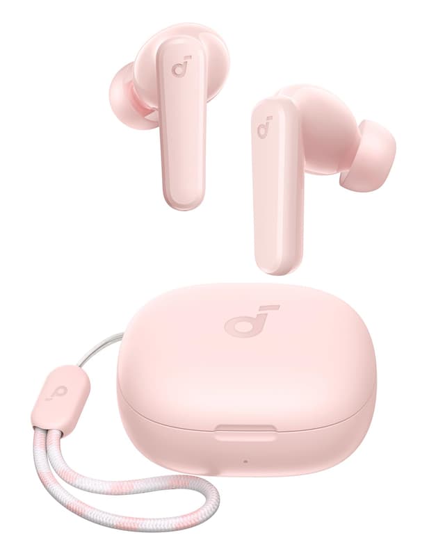 soundcore Anker P20i True Wireless Earbuds, 10-mm-Treiber mit großem Bass, Bluetooth 5.3, 30 Stunden Lange Spielzeit, IPX5 wasserdicht, 2 Mikrofone für KI-Anrufe(Generalüberholt)